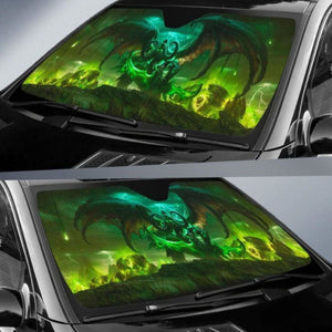 Warcraft Demon Hunter Car Sun Shades 918b Universal Fit - CarInspirations