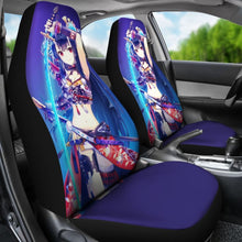 Load image into Gallery viewer, Warrior Anime Girl Seat Covers Amazing Best Gift Ideas 2020 Universal Fit 090505 - CarInspirations