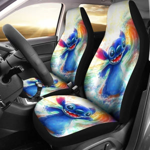 Watercolor Stitch Car Seat Covers Universal Fit 194801 - CarInspirations