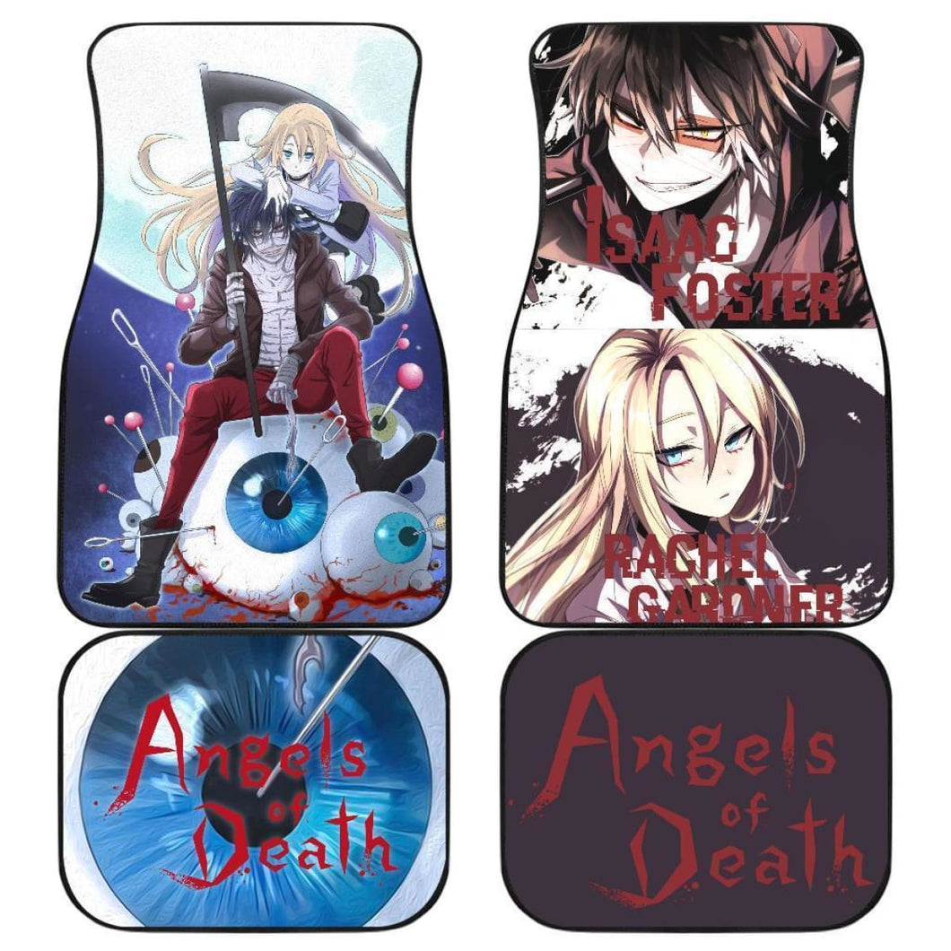 We Are One Isaac Foster X Rachel Gardner Angels Of Death Car Mats Mn04 Universal Fit 111204 - CarInspirations