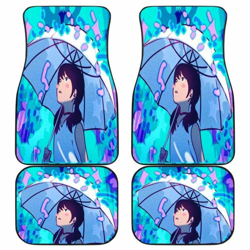 Weathering With You 2019 Car Mats Universal Fit - CarInspirations