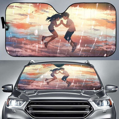 Weathering With You Anime Auto Sun Shade 918b Universal Fit - CarInspirations