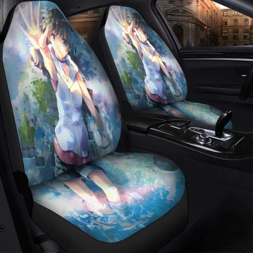 Weathering With You Anime Seat Covers 101719 Universal Fit - CarInspirations