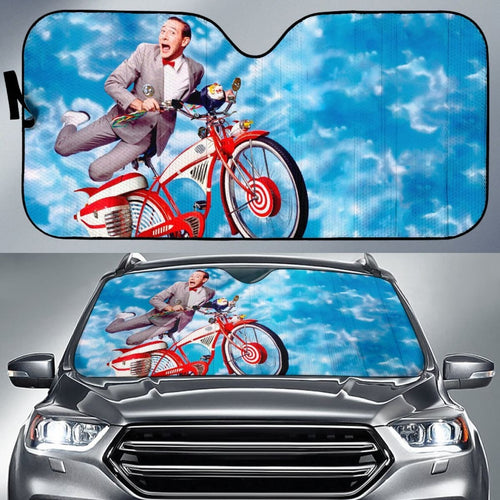 Wee Pee Herman Art Car Sun Shades Amazing Gift Ideas Universal Fit 173905 - CarInspirations