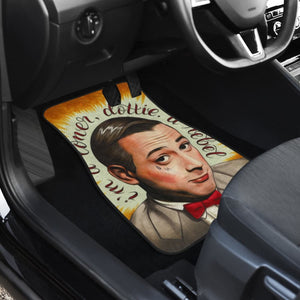Wee Pee Herman Art Movie Car Floor Mats Amazing Gift Ideas Universal Fit 173905 - CarInspirations