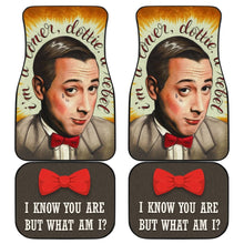 Load image into Gallery viewer, Wee Pee Herman Art Movie Car Floor Mats Amazing Gift Ideas Universal Fit 173905 - CarInspirations