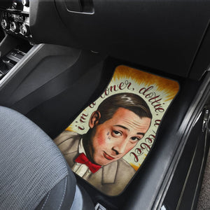 Wee Pee Herman Art Movie Car Floor Mats Amazing Gift Ideas Universal Fit 173905 - CarInspirations