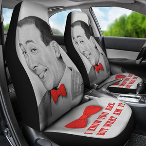 Wee Pee Herman Art Movie Car Seat Covers Amazing Gift Ideas Universal Fit 173905 - CarInspirations