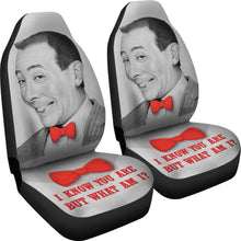 Load image into Gallery viewer, Wee Pee Herman Art Movie Car Seat Covers Amazing Gift Ideas Universal Fit 173905 - CarInspirations