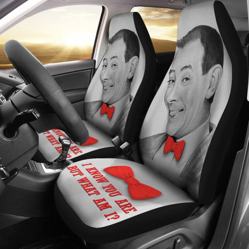 Wee Pee Herman Art Movie Car Seat Covers Amazing Gift Ideas Universal Fit 173905 - CarInspirations