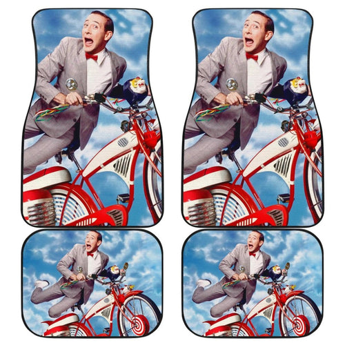 Wee Pee Herman Bike Car Floor Mats Amazing Gift Ideas Universal Fit 173905 - CarInspirations