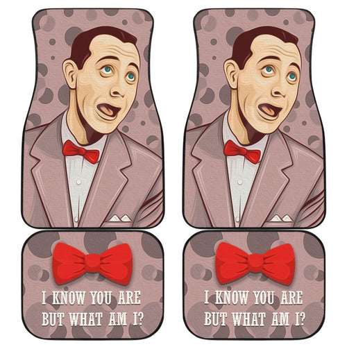 Wee Pee Herman Car Floor Mats Amazing Gift Ideas Universal Fit 173905 - CarInspirations