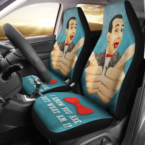 Wee Pee Herman Funny Car Seat Covers Amazing Gift Ideas Universal Fit 173905 - CarInspirations