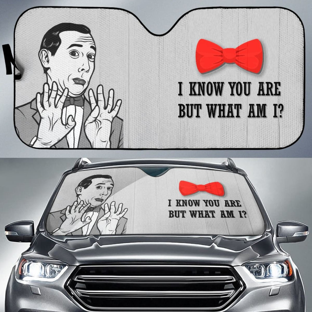 Wee Pee Herman Movie Car Sun Shades Amazing Gift Ideas Universal Fit 173905 - CarInspirations