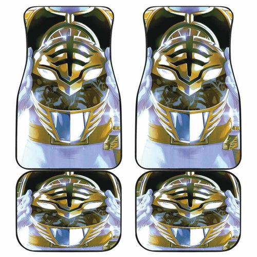 White Ranger Car Mats Universal Fit - CarInspirations