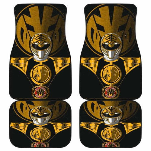 White Ranger Power Car Mats Universal Fit - CarInspirations