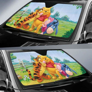 Winne The Pooh Car Auto Sun Shades Universal Fit 051312 - CarInspirations