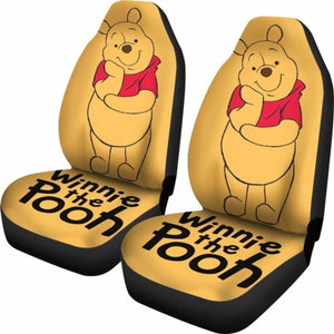 Winnie The Pooh Bear Car Seat Cover Universal Fit 051012 - CarInspirations