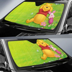 Winnie The Pooh Car Auto Sun Shade 211626 Universal Fit - CarInspirations