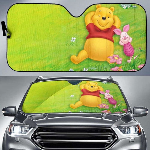 Winnie The Pooh Car Auto Sun Shade 211626 Universal Fit - CarInspirations