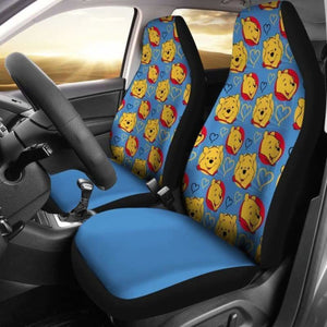 Winnie The Pooh Love Car Seat Covers Universal Fit 051312 - CarInspirations