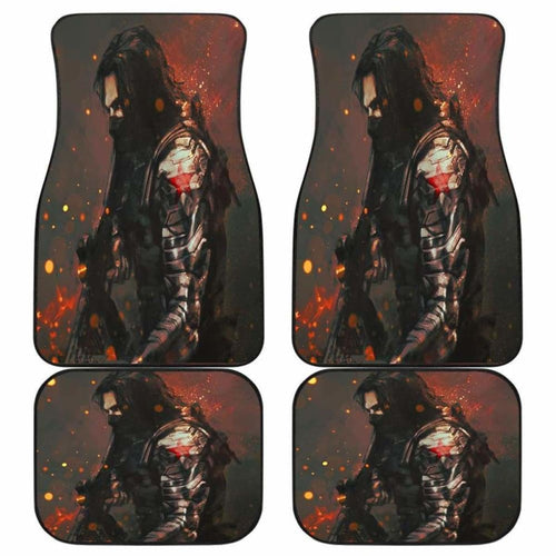 Winter Soldier Car Floor Mats Universal Fit - CarInspirations