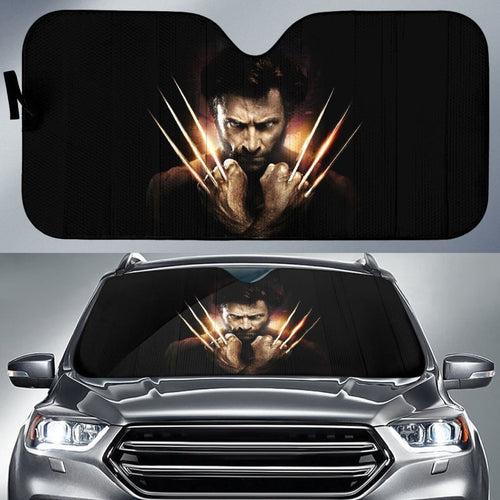 Wolverine Claws Auto Sun Shade Fan Gift Nh07 Universal Fit 111204 - CarInspirations