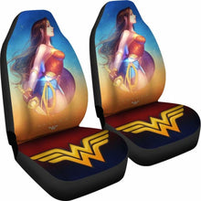 Load image into Gallery viewer, Wonder Woman Anime Seat Covers 101719 Universal Fit - CarInspirations