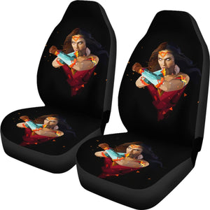 Wonder Woman Art 2020 1 Seat Covers Amazing Best Gift Ideas 2020 Universal Fit 090505 - CarInspirations