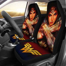 Load image into Gallery viewer, Wonder Woman Art Seat Covers 101719 Universal Fit - CarInspirations