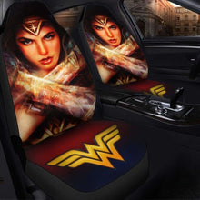 Load image into Gallery viewer, Wonder Woman Art Seat Covers 101719 Universal Fit - CarInspirations