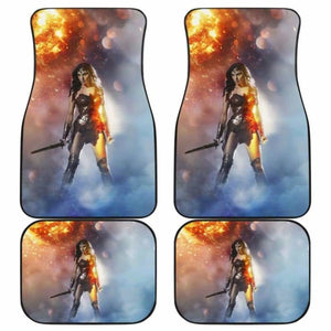 Wonder Woman Car Floor Mats Universal Fit 051912 - CarInspirations