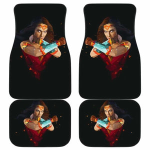 Wonder Woman Car Floor Mats Universal Fit 051912 - CarInspirations