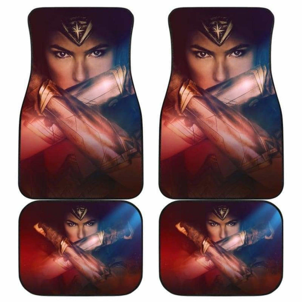 Wonder Woman Car Floor Mats Universal Fit 051912 - CarInspirations