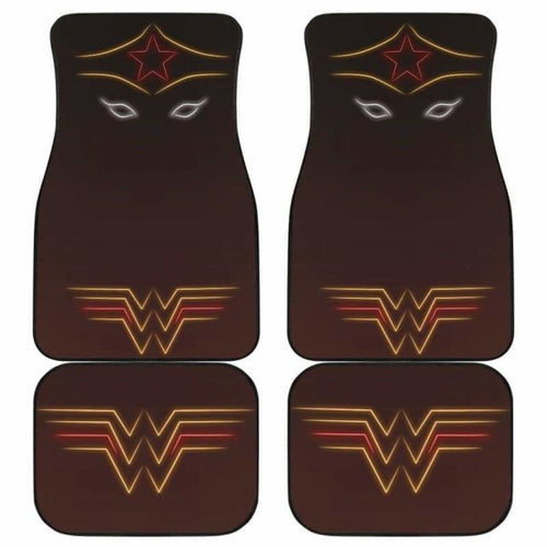 Wonder Woman Car Floor Mats Universal Fit 051912 - CarInspirations