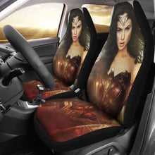 Load image into Gallery viewer, Wonder Woman Car Seat Covers 100421 Universal Fit - CarInspirations