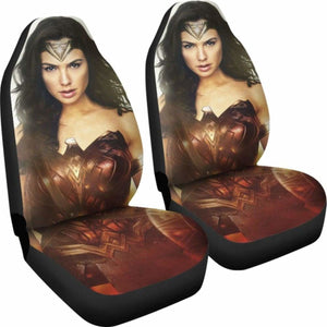 Wonder Woman Car Seat Covers 100421 Universal Fit - CarInspirations