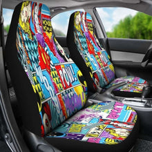 Load image into Gallery viewer, Wonder Woman Cartoon Art Cut Sences Car Seat Covers Universal Fit 051012 - CarInspirations