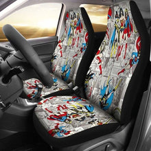 Load image into Gallery viewer, Wonder Woman Cartoon Car Seat Covers Universal Fit 051012 - CarInspirations