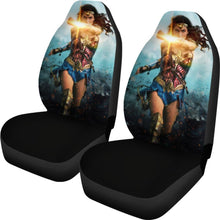 Load image into Gallery viewer, Wonder Woman Fight 2020 1 Seat Covers Amazing Best Gift Ideas 2020 Universal Fit 090505 - CarInspirations