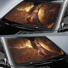 Load image into Gallery viewer, Wonder Woman Fight Car Sun Shades 918b Universal Fit - CarInspirations