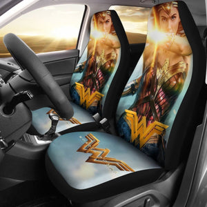 Wonder Woman Super Power Dc Comics Car Seat Covers Mn04 Universal Fit 225721 - CarInspirations