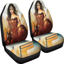 Load image into Gallery viewer, Wonder Woman Symbol 2020 Seat Covers Amazing Best Gift Ideas 2020 Universal Fit 090505 - CarInspirations