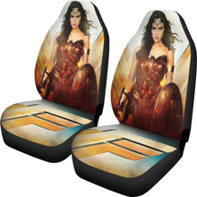 Load image into Gallery viewer, Wonder Woman Symbol 2020 Seat Covers Amazing Best Gift Ideas 2020 Universal Fit 090505 - CarInspirations