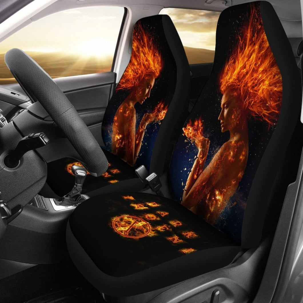 X-Men Dark Phoenix A Rising Phoenix Car Seat Covers Mn05 Universal Fit 225721 - CarInspirations