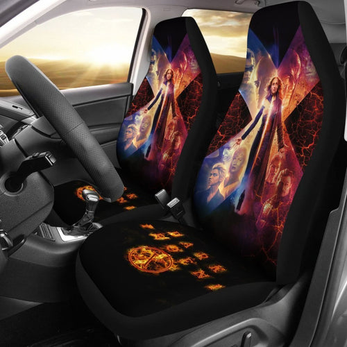 X-Men Dark Phoenix Surfaces Car Seat Covers Mn05 Universal Fit 225721 - CarInspirations