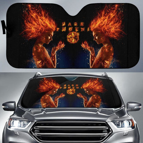 X-Men Jean Grey Phoenix Form Auto Sun Shade Mn05 Universal Fit 111204 - CarInspirations