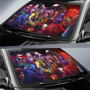 Xmen Vs Avengers Bar Auto Sun Shades 918b Universal Fit - CarInspirations