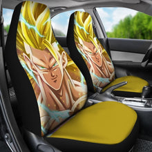 Load image into Gallery viewer, Yellow Goku Dragon Ball Best Anime 2020 Seat Covers Amazing Best Gift Ideas 2020 Universal Fit 090505 - CarInspirations