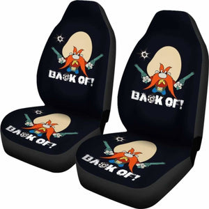Yosemite Sam Car Seat Cover Looney Hand With Gun Fan Gift Universal Fit 051012 - CarInspirations